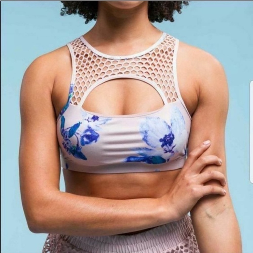 Popflex Active floral cutout sports bra 10